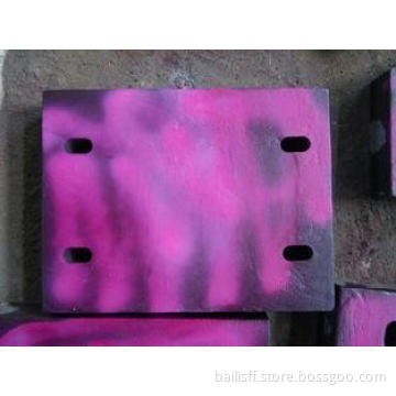 Iron Discharge Boom Chute Liners , Grinding Mill Liners Wit
